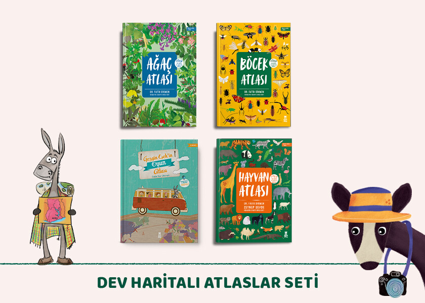 Dev Haritalı Atlaslar Seti