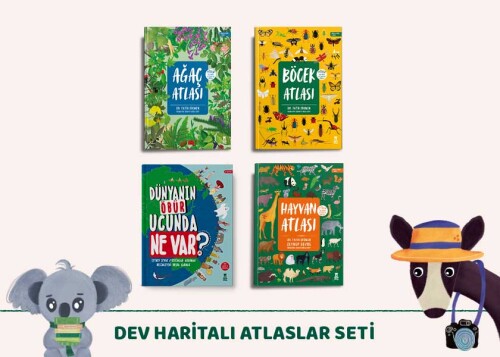 Dev Haritalı Atlaslar Seti - 
