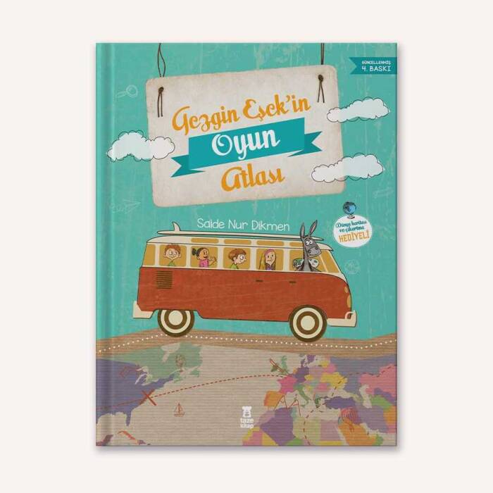 Gezgin Eşek'in Oyun Atlası (Dünya Haritası ve Çıkartma Hediyeli) - 1