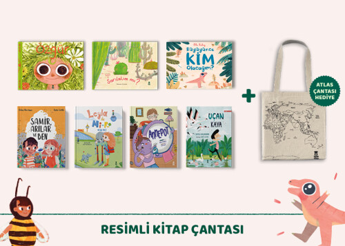 Resimli Kitap Çantası - 