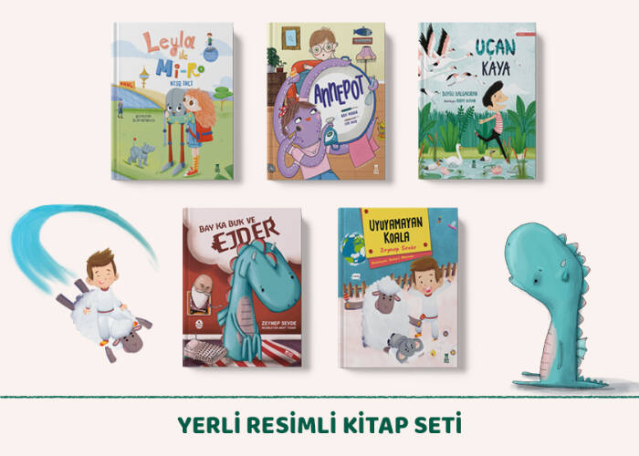 Yerli Resimli Kitap Seti - 1